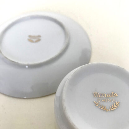 建物柄のcup&saucer