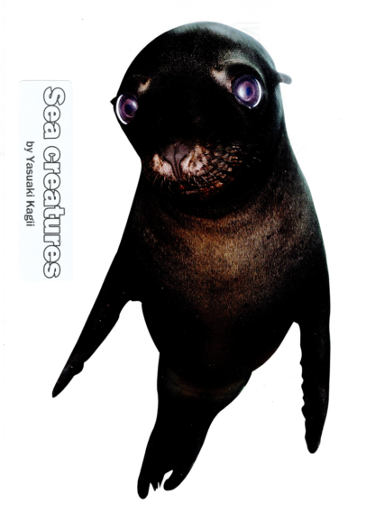 SEA Creatures（海の生き物切り抜きシール）-カルフォルニアアシカ