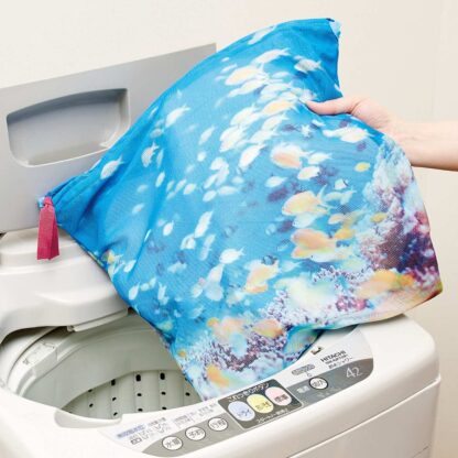 洗えるエコバッグ（爽やかな海）柄番号2