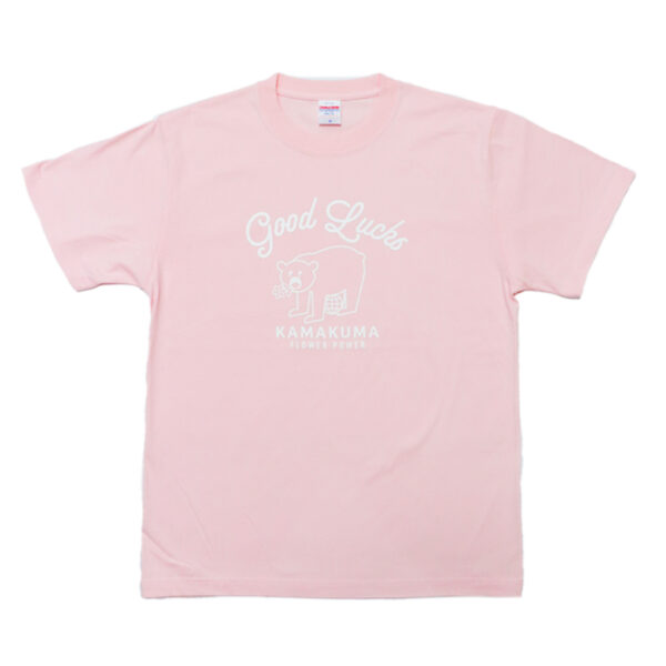 Good Lucks FLOWER POWER 2nd TEE (BABY PINK)