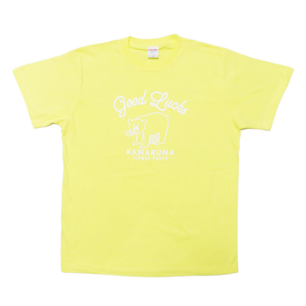 Good Lucks FLOWER POWER 2nd TEE (LIGHT YELLOW)