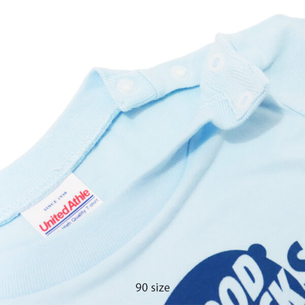 KAMAKUMA 80's KIDS TEE（LIGHT BLUE） - 画像 (5)