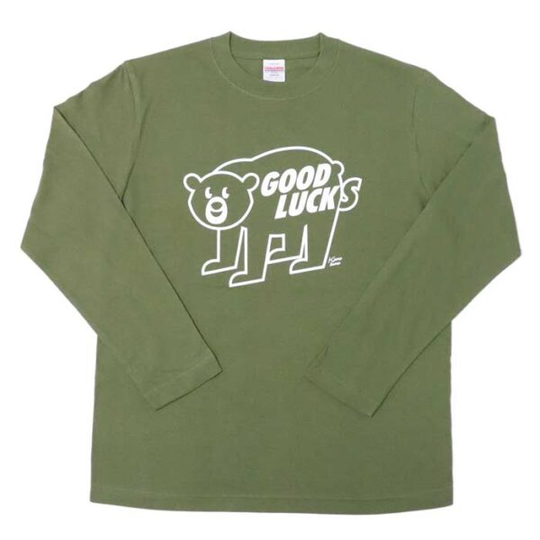 80's LONG SLEEVE TEE (LIGHT OLIVE)