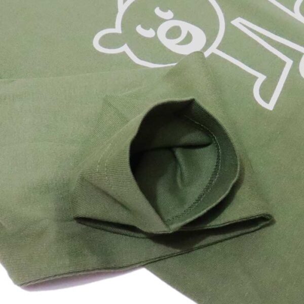 80's LONG SLEEVE TEE (LIGHT OLIVE) - 画像 (5)