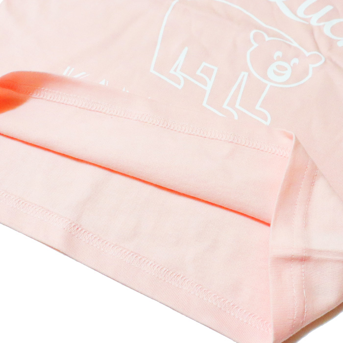 KAMAKUMA CLASSIC KIDS TEE (ライトピンク) - 画像 (5)